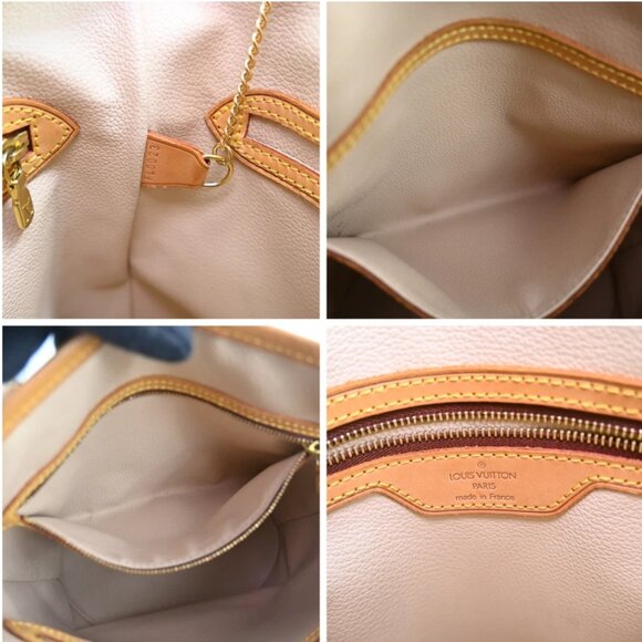 Authentic Louis Vuitton Monogram Bucket PM Leather Brown Tote bag bsj1062-110725 - Picture 11 of 16